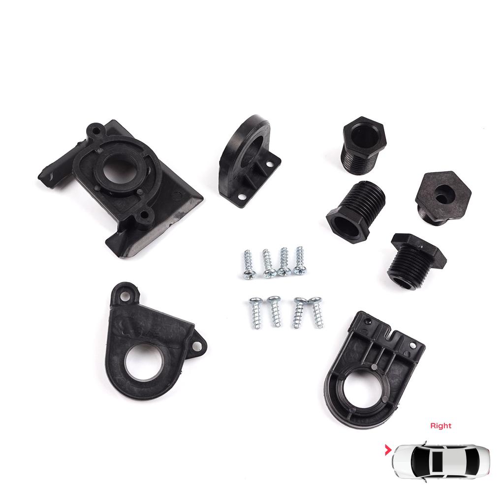 EHL529 Headlight Holder Mount Repair Bracket Tab Set Right Side for VW Jetta MK6 A6 5C6 2010-2018 5C7998226