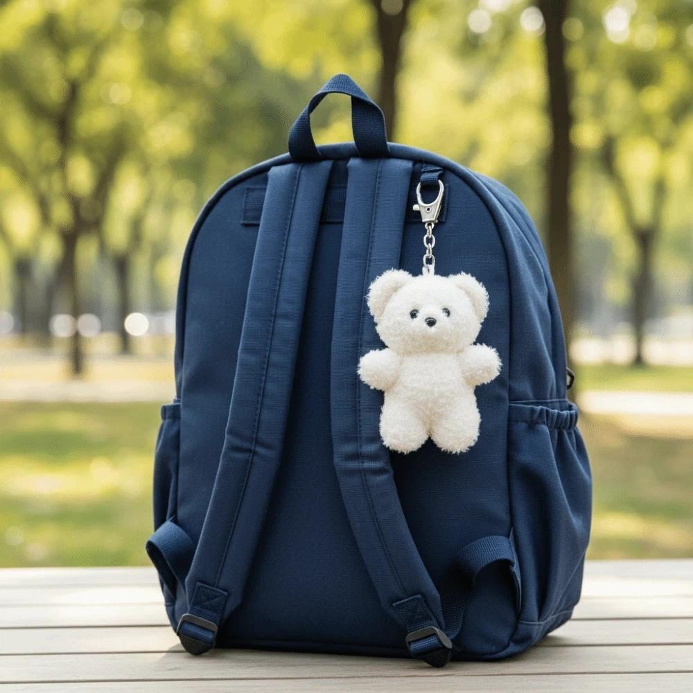 Cartoon Magnetic Bear Pendant Magnetic Bear Plush Pendant Cartoon Bear Key Chain Kids