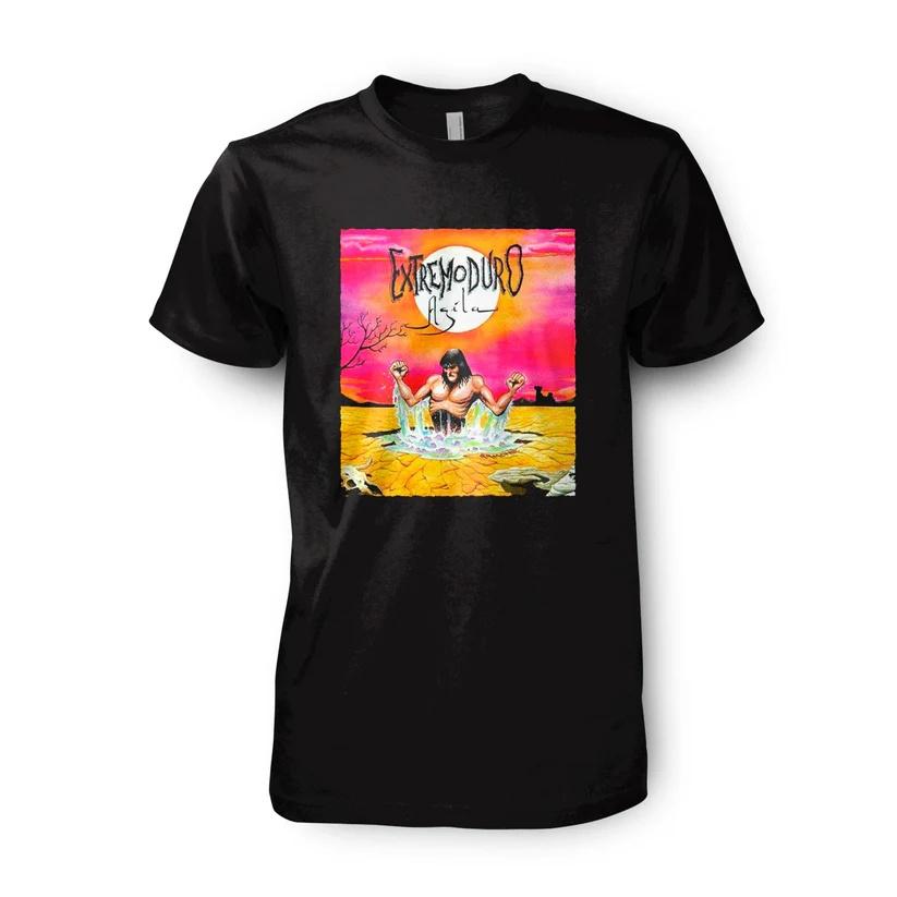 EXTREMODURE Rock Band Surrounding Pure Cotton Mens Womens Tshirts Summer Luxury Fashion Street Wear Y2K Shirts Mens Clothes