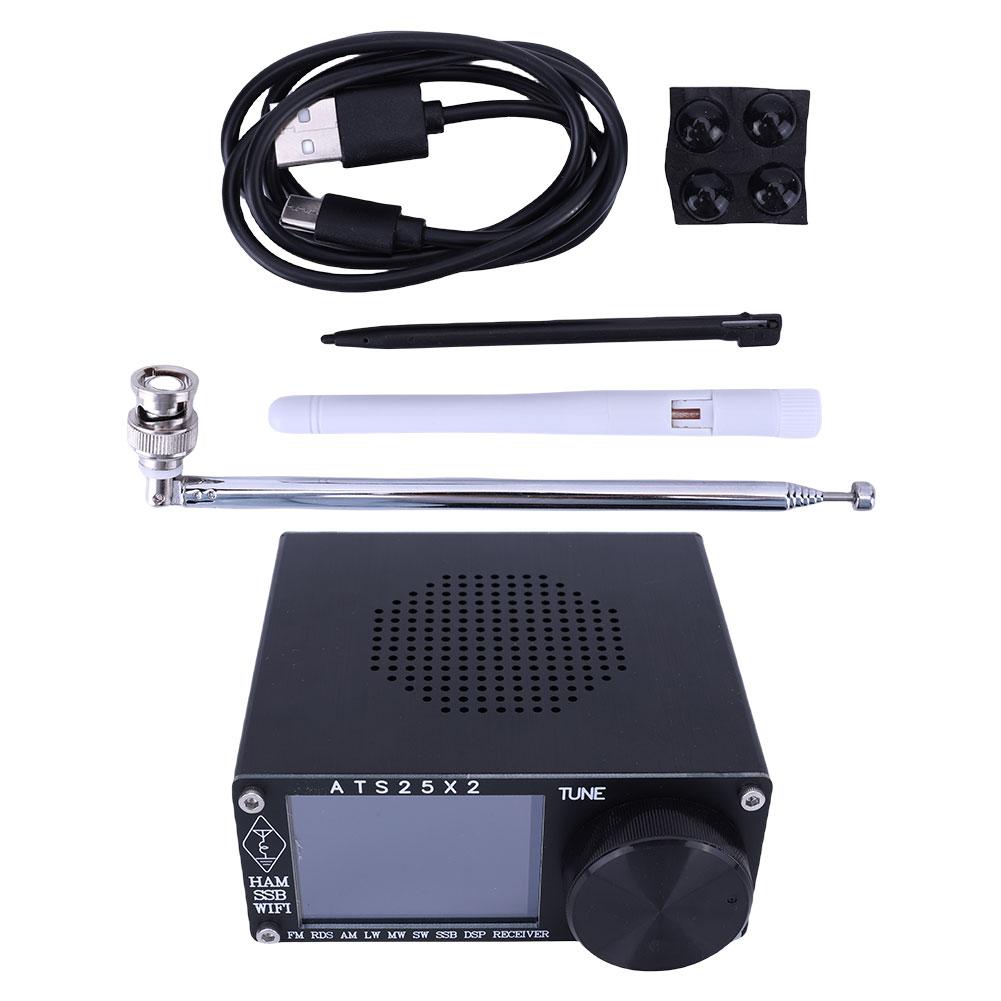 ATS25X2 Всеволновый Радиоприемник FM/LW/MW/SSB Коротковолновый Частотный Радиосканер с Чипом Si4732 Цифровое Радио со Сканированием Спектра