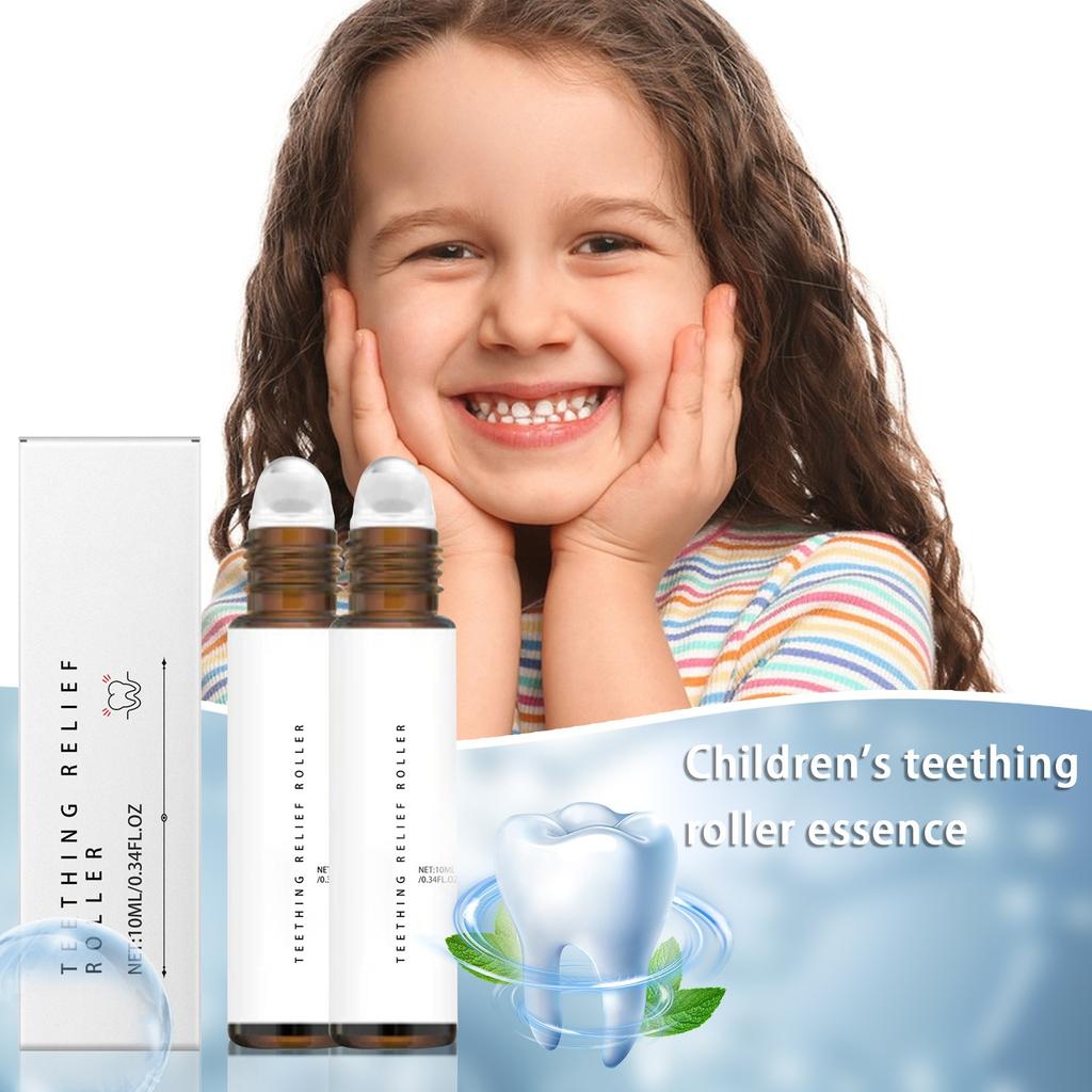 Teething Roller Pain Relief Roller Serum Soothes Teething Discomfort Relieves Pain Gentle And Refreshing,10ML