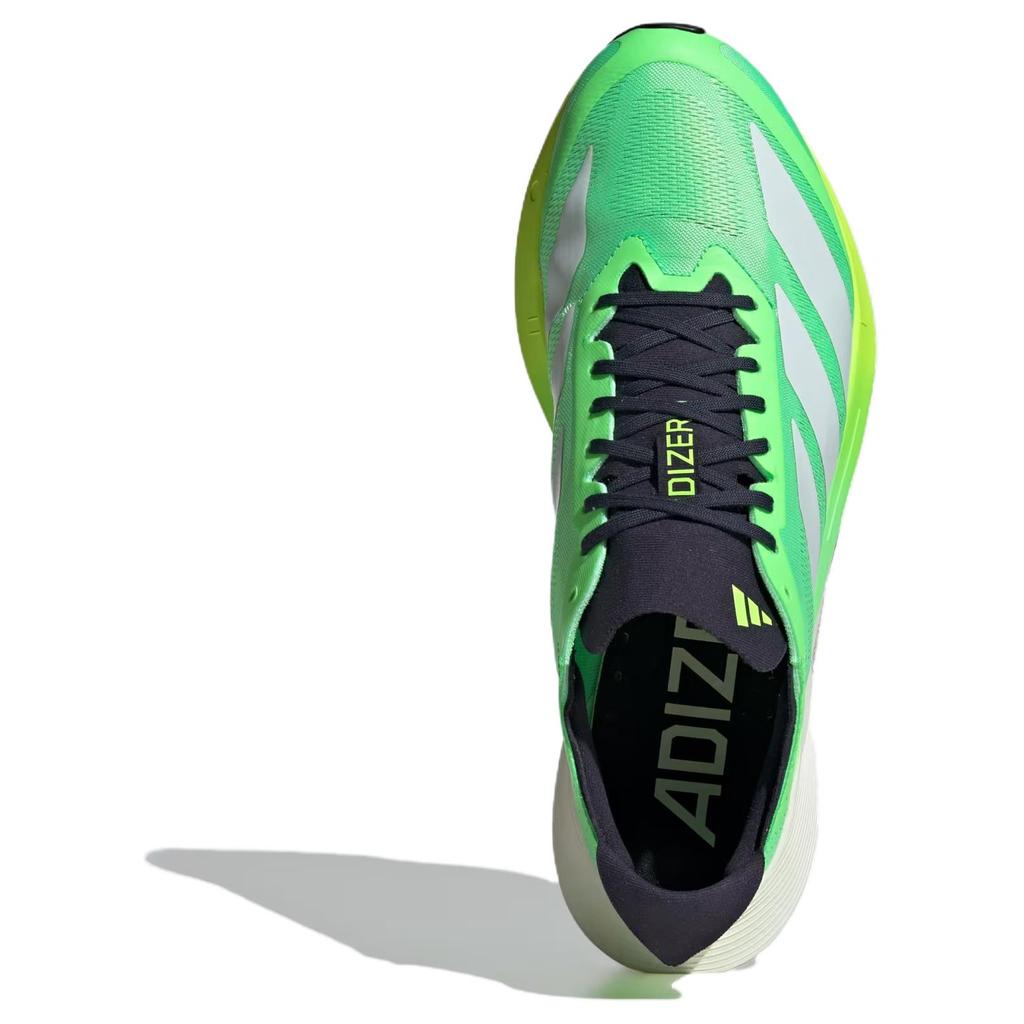 Adidas Adizero Drive Rc Fashion Comfortable Shock Absorption Low Top Running Shoes Men Sneakers Fluorescent-Green JR9378