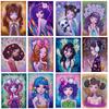 5D DIY Алмазная картина Набор Крутые красавицы Искусство Алмазная вышивка Стразы Украшения для дома