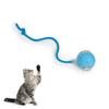 2025 Последняя обновленная версия игрушки-мяча для кошек в помещении, версия со звуком птиц, перезаряжаемая через USB, синяя, самодвижущаяся 3.0