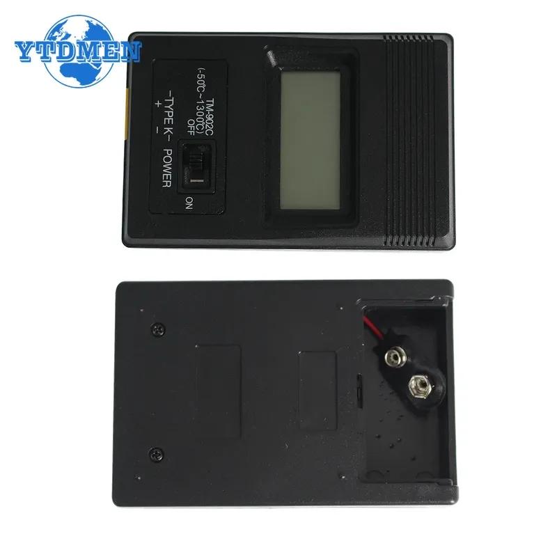 TM-902C Измеритель температуры TM902C Цифровой термометр K-типа Датчик + Термопарный зонд Детектор