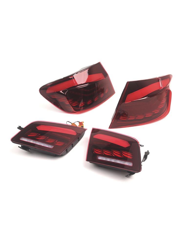 L&R красные светодиодные задние фонари задний фонарь в сборе для BMW 5 F10 F18 M5 2010-2016