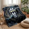 Juventus FC Theme blanket Soft Flannel Blanket Plush Throw Blanket Cozy Sofa Bed Blanket for Home Decor