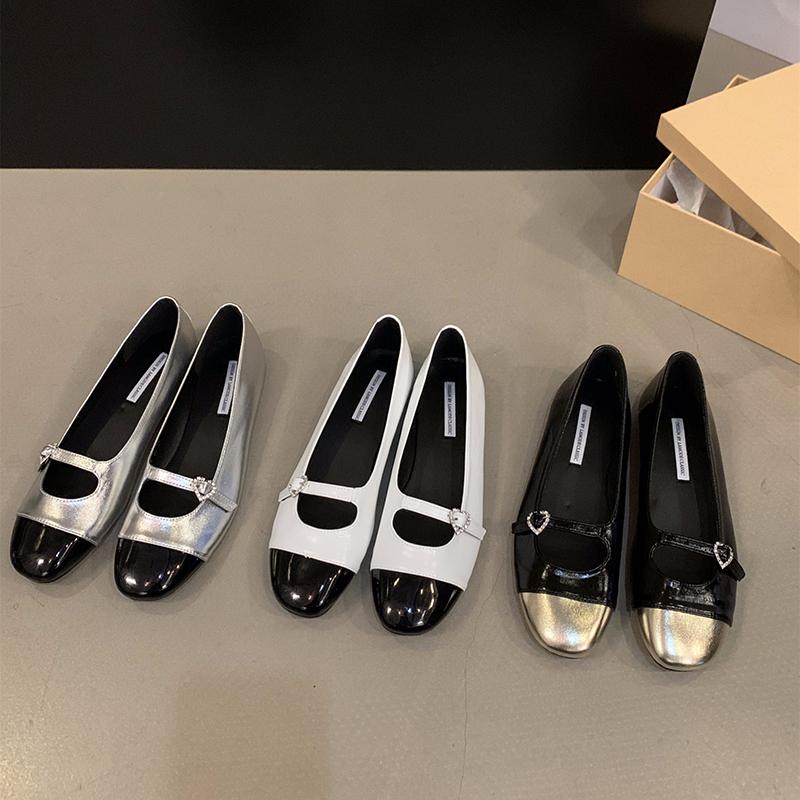 Мода 2024 года, дизайнерская женская обувь Мэри Джейн, модная женская обувь на плоской подошве с круглым носком, модельные балетки на мягкой подошве на плоской подошве