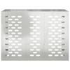 Air Conditioner Cover Silver 110 x 50 x 80 cm Galvanized Steel