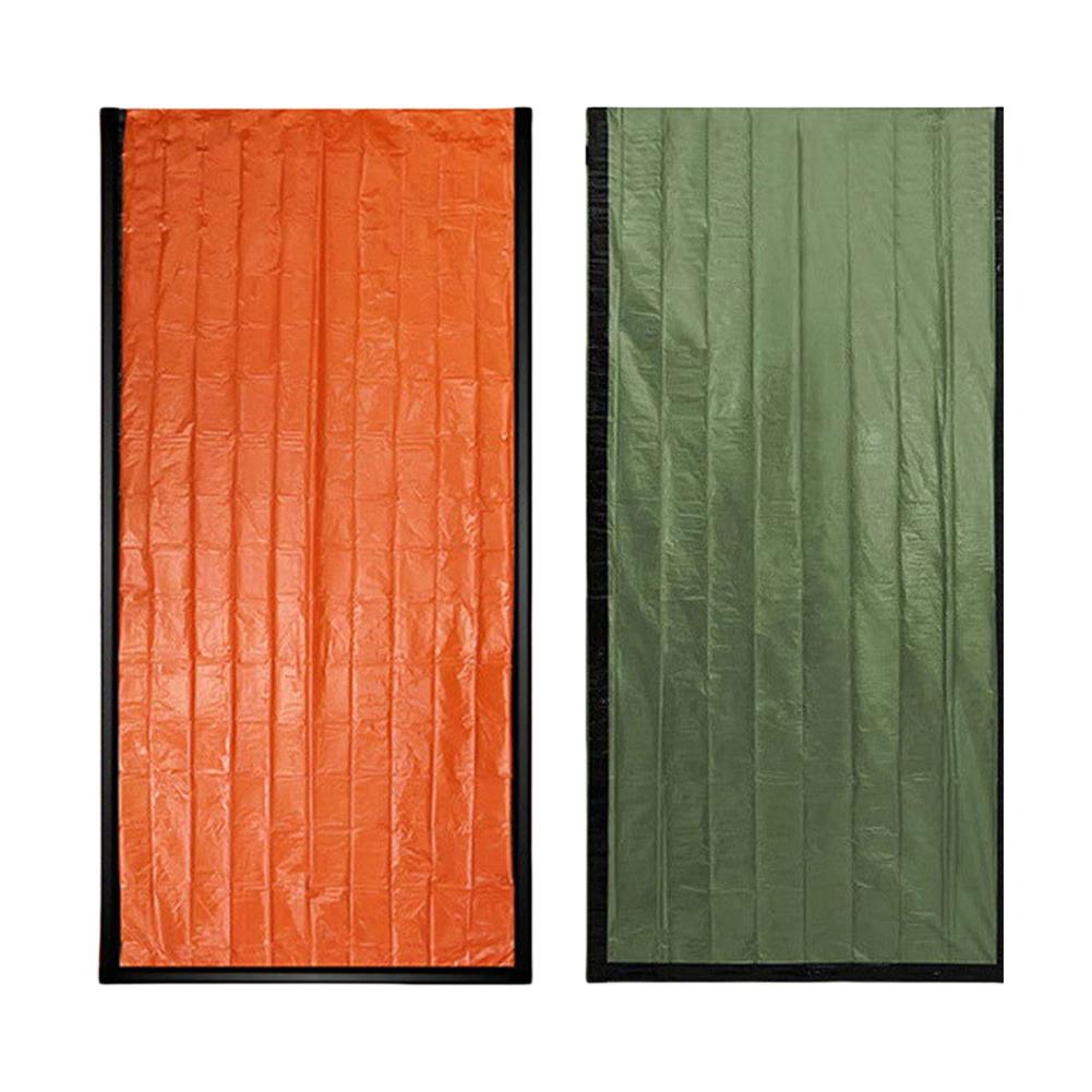 2 Pack Emergency Sleeping Bag Emergency Blanket Portable Thermal Sleeping Bag Survival Gear for Camping Hiking Outdoor Adventure