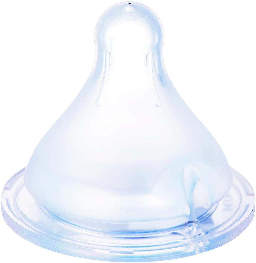 Reck Anpanman Детская бутылочка для кормления, сменная, с широким горлом, 1 шт., (Круглое отверстие),