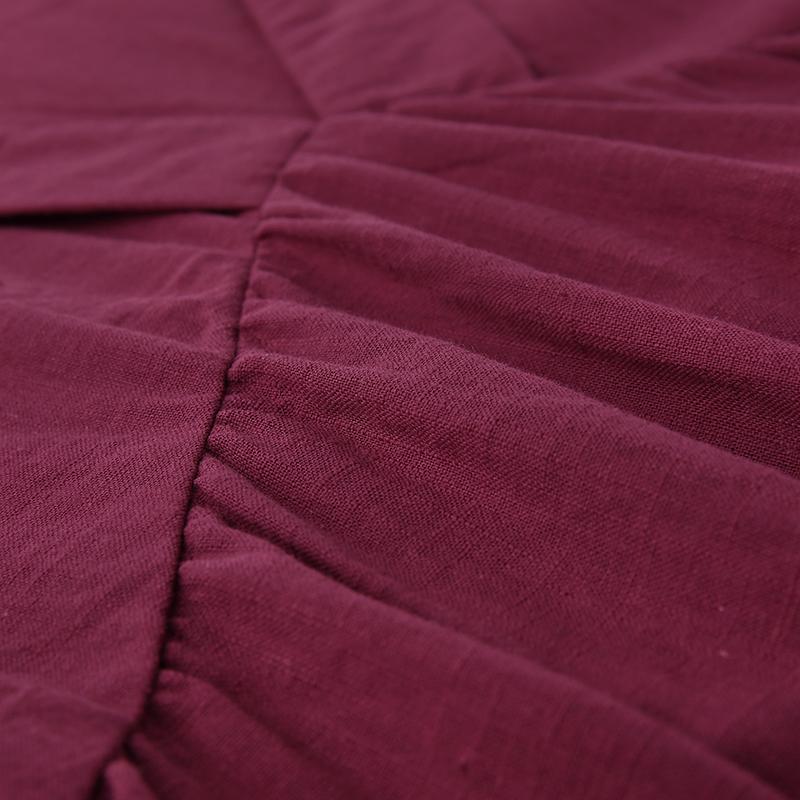 ZANZEA Ladies V Neck Short Sleeve Baggy Ruffled Sundress Loose Summer Beach Dress