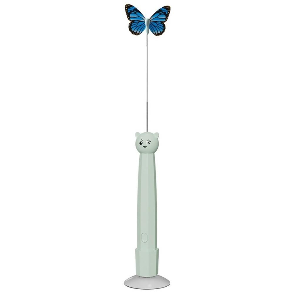 Electric Rotating Electric Butterfly Cat Toy Suction Cup Base Automatic Cat Toy Pet Gifts