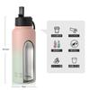 BOTTLE BOTTLE 1 Liter Stainless Steel Water Bottle, Perfect for Kids, Direct Drinking, Insulates Hot or Cold, Double-Walled Wall, Vacuum Insulated, Po