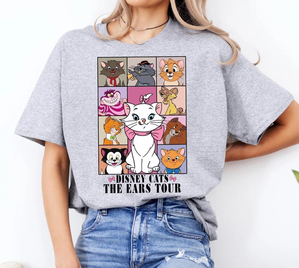 Cats Characters Shirt Cats The Eras Tour Shirt Marie Cheshire Shirt