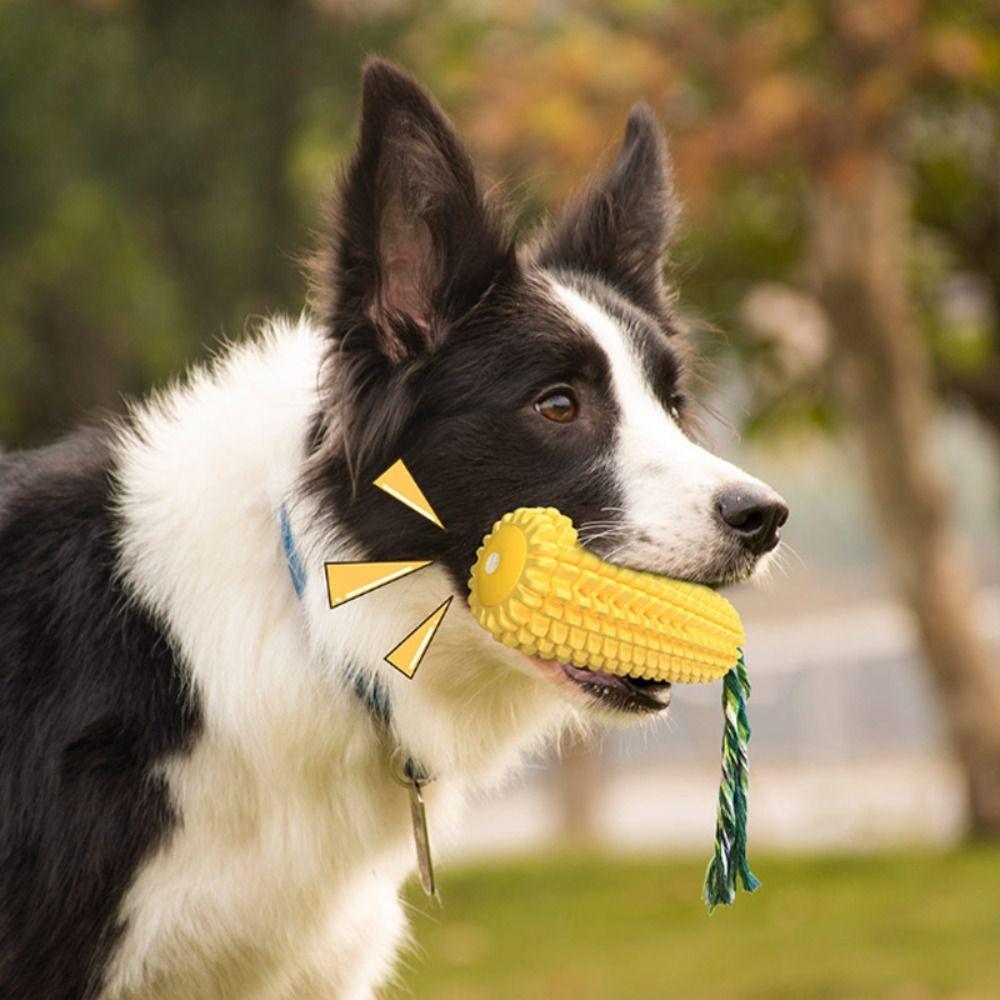 Indestructible Corn Dog Chew Toy Solve Boredom Pet Toys Creative Chewing Toy For Pet Dog