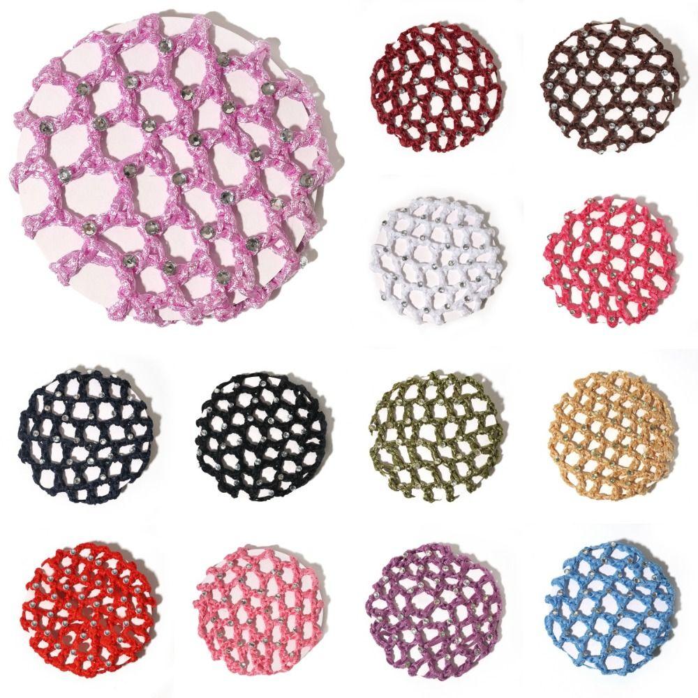 Breathable Mesh Girls Elastic Hair Net Hair Bands Ballet Hair Net Bun Cover Snood Children