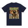Pussy Hunter Funny Meme Cat Meme cotton Unisexs Shirt ONeck Short Sleeve Harajuku Womens Summer Fashion Oversized Tshirt