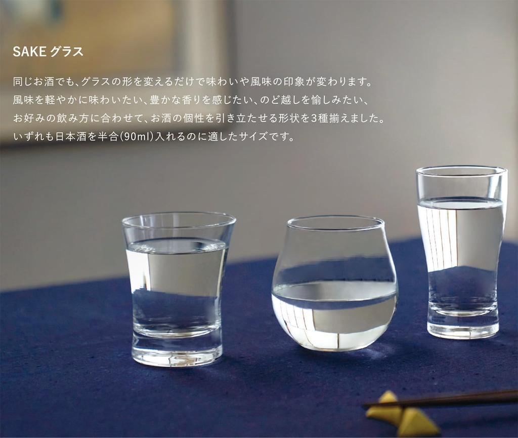 Toyo Sasaki Glass Sake Made in Dishwasher Sake Glass, "Fuwari" Series, 230ml, Japan, Safe, Cup, Glass, B-00317