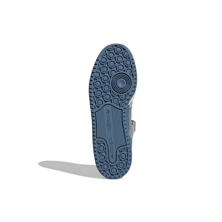 Adidas Originals Forum 84 Low Comfortable Low-Top Sneakers Unisex Sneakers Gray Blue HQ6333