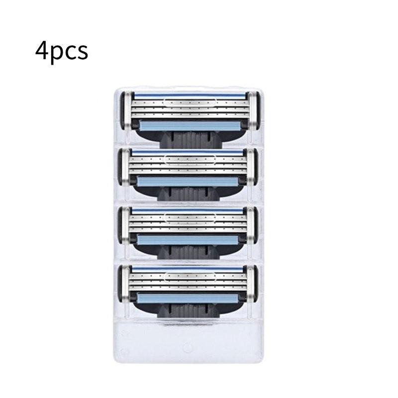 Премиальная немецкая бритва с тремя лезвиями для ручного бритья, обеспечивающая гладкое бритье для мужчин