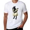 Wolf In Sheeps Clothing T-Shirt Black Cotton T-shirt Plain for Man Package T Shirts with Prints T-Shirt