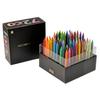 Sakura Crepas Colored Pencil Coupy Pencil Cube Box 72 Colors Black One Size FY72BOX-BK