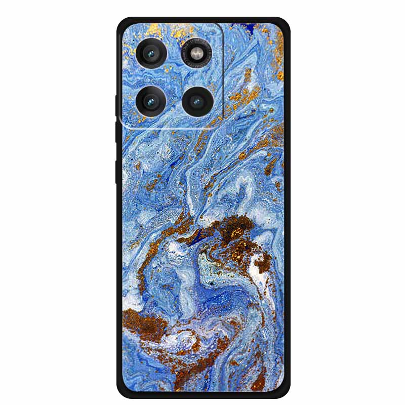 For Moto Edge 60 Pro Case XT2507-1 Coque Multi Colored Marble Pattern Soft Silicon Back Cover for Motorola Edge 60 Pro 5G Bumper
