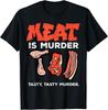 Meat Is Tasty Bbq Funny Barbecue Grilling Men Women Gift Unisex T-Shirt