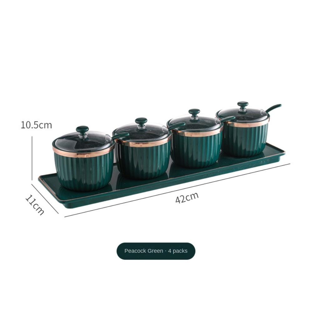 Herbs Organizer Pepper Sugar Container Seasoning Can Condiment Bottles Seasoning Storage Box