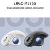 Logitech Эргономичная мышь-трекбол ERGO M575 S