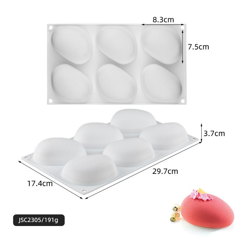 Nymph 6-16 Grid Silicone Bakery Form Heart Chocolate Pasta Candy Bread Cake Topper Mold Accessorie Kitchen Bakery Supplies