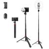 Hemmotop Light Stand Compact Telescopic Suitable for Ring Gopro Tripod Monopod Rotation with Screw Compatible with DJI Osmo Pocket Action 5 Insta