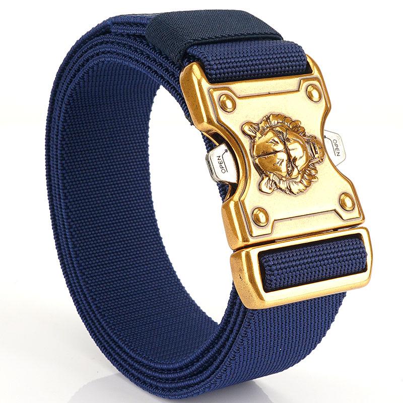 Пряжка для тренировок Внутренний плетеный тактический нейлоновый ремень - для активного отдыха на открытом воздухе с быстросъемным ремнем