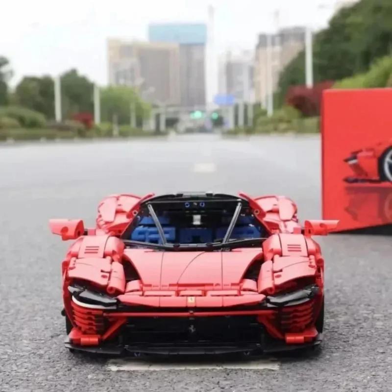 Super Car Building Block Brick Kit 3778PCS 42143 Compatible Technic Model for Adults Kids Perfect Birthday Christmas Gift