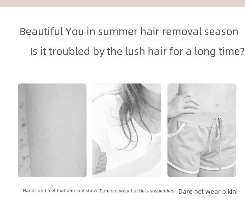 Женский электрический водосмываемый эпилятор и бритва, универсальное устройство 2 в 1 для домашнего использования