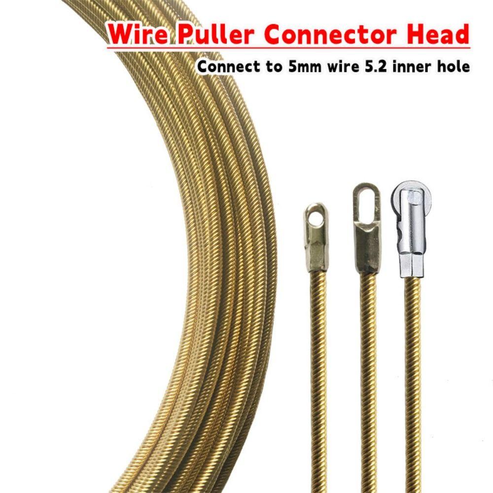 Electrician Tools Automatic Thread Guide Connect To 5mm Wire Fast Cable Puller Auxiliary Tools