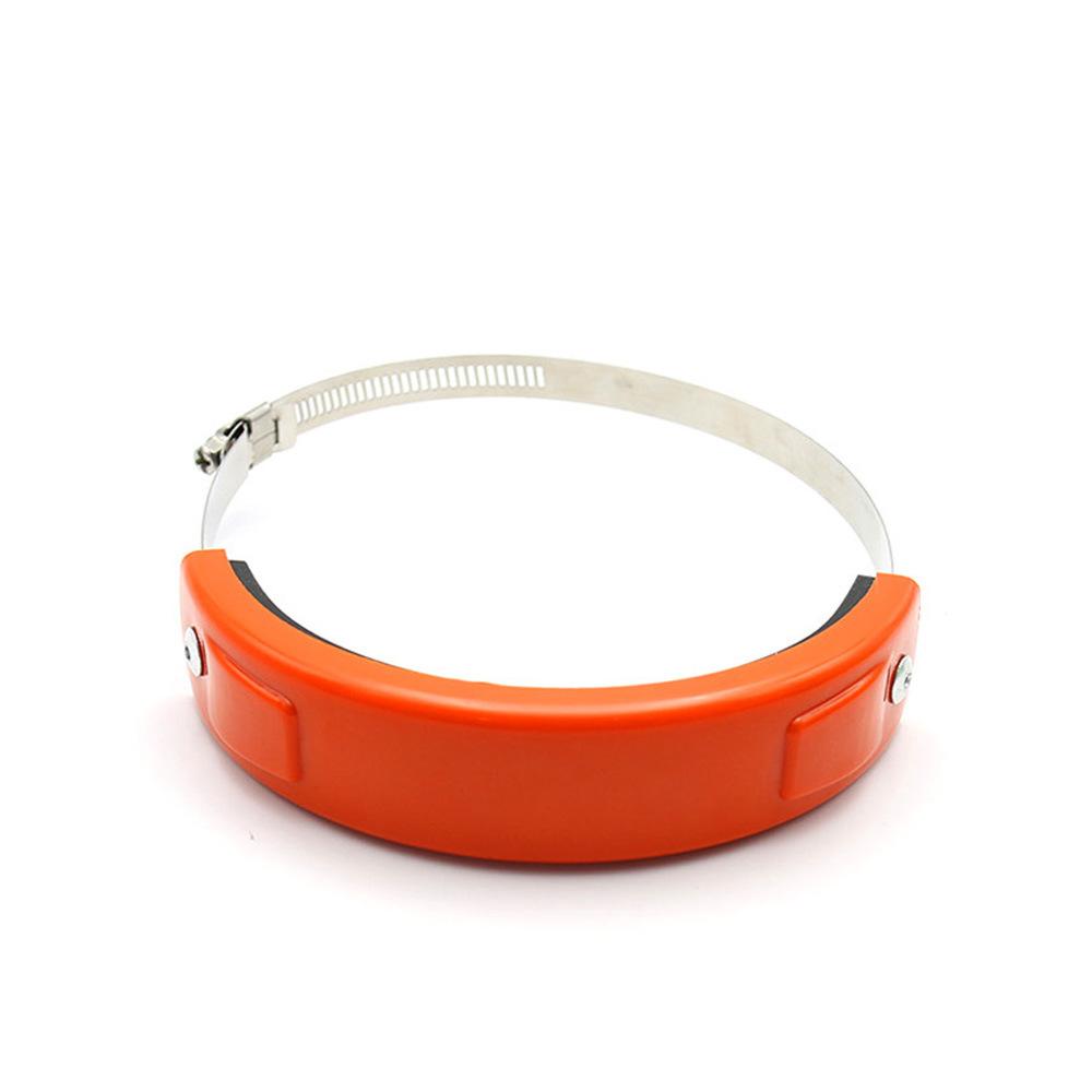 2pcs Universal Motorcycle Round Exhaust Protector 100-160mm Exhaust Pipe Fixing Ring Accessory