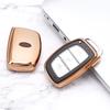 Чехол для ключа Hyundai для Mistra, ix35, ix25, Elantra, Avante, Tucson, Sonata 9 – Полупрозрачная накладка с пряжкой.