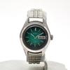 Used Working item SEIKO Seiko ladies watch automatic winding green dial 17 stones