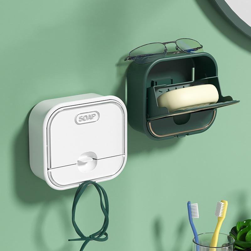 Многофункциональный сливной ящик для хранения мыла, настенный ящик, держатель для мыльницы