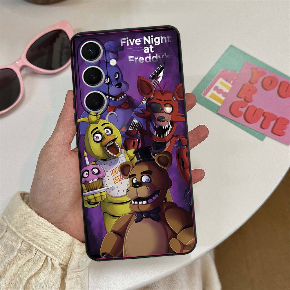 Чехол для телефона F-Five N-Nights At F-FreddyS Для Samsung S 24 Fe 25 Ultra Plus 20 Lite 21 30 22 23 24 22 Ultra 5G Fundas