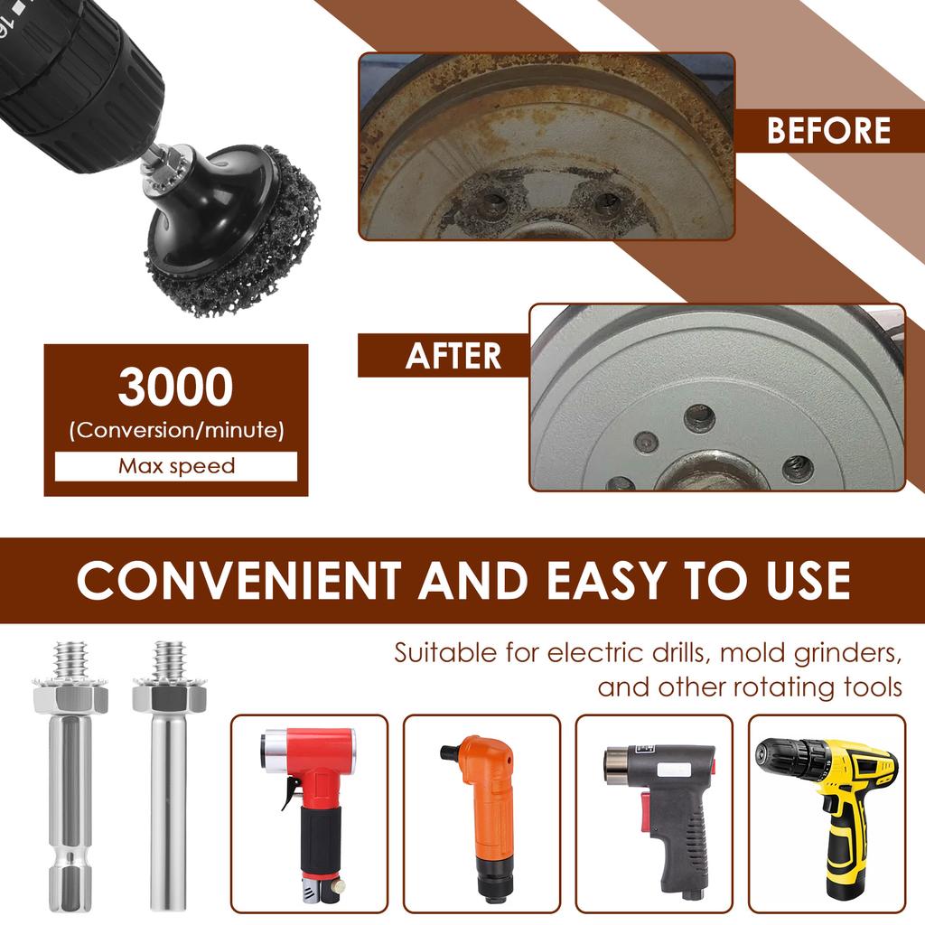 47pcs 2 Inch Strip Discs For Angle Grinder Paint Stripper Wheel Rust Stripper Disc Quick Abrasive Discs Paint Rust Remover