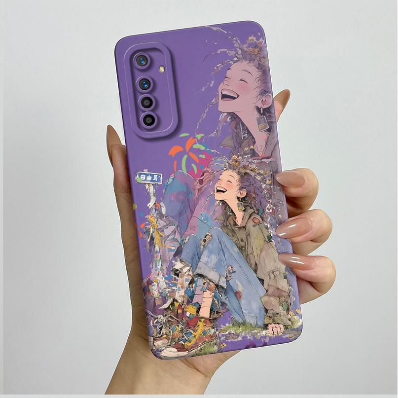 Для Realme X2 XT Чехол RMX1921 RMX1991 RMX1993 Красивые Цветы Силиконовый Мягкий ТПУ Ударопрочный Чехол для Телефона Для OPPO K5 Coque Fundas