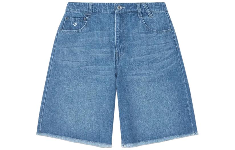 Converse Denim Shorts Women's Blue 10027228-A01