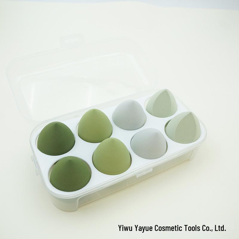 Super Soft Beauty Sponge Makeup Egg Set - Non-Absorbing Puff Cushion