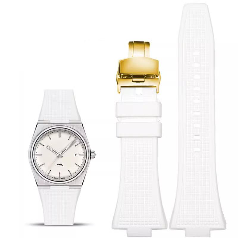 Ремешок для часов Tissot PRX Series Super Player T137.407/T137.410, браслет, бабочка, мужской, высокое качество, 26*12 мм