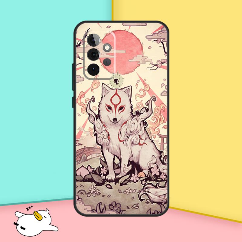Китцунэ Арт-кейс для лисы для Samsung Galaxy A36 A56 A16 A33 A13 A23 A52 A32 A12 A54 A34 A14 A53 A15 A35 A55 A17
