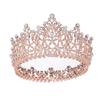 Bridal Crown Tiara Artificial Zircon Wedding Dress Crown Jewelry Adult Birthday