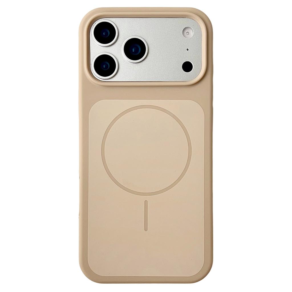 For iPhone 17 Pro Case Compatible with MagSafe Shockproof Silicone Phone Back Cover